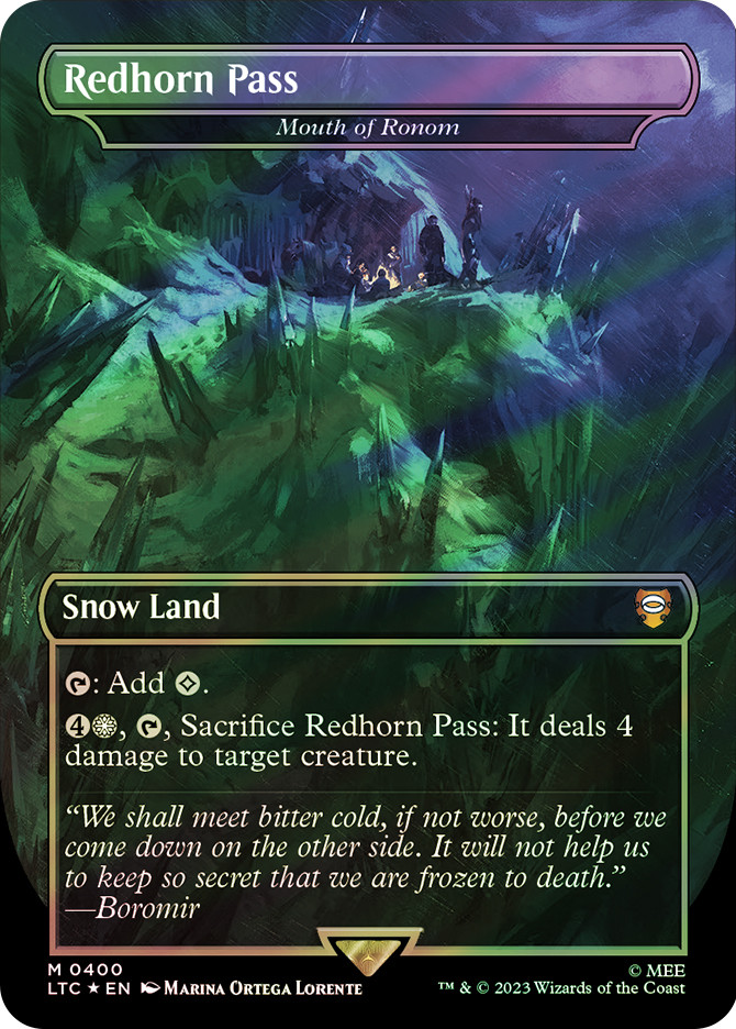 Mouth of Ronom (Redhorn Pass) | The Lord of the Rings Commander