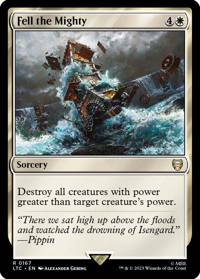Fell the Mighty | The Lord of the Rings Commander | Star City Games