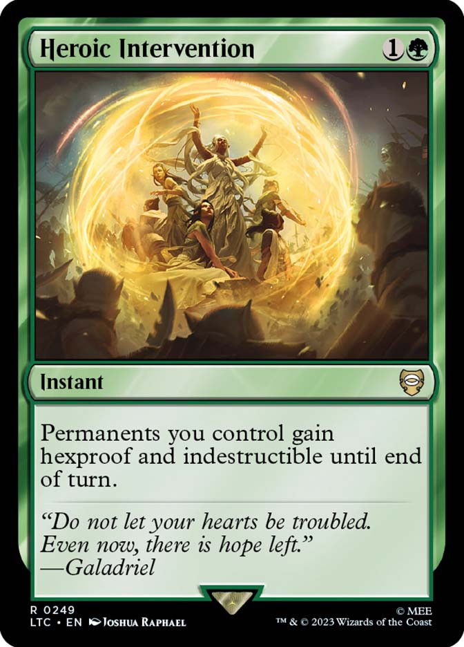 Heroic Intervention | The Lord of the Rings Commander | Star City Games Heroic Intervention | The Lord of the Rings Commander | Star City Games