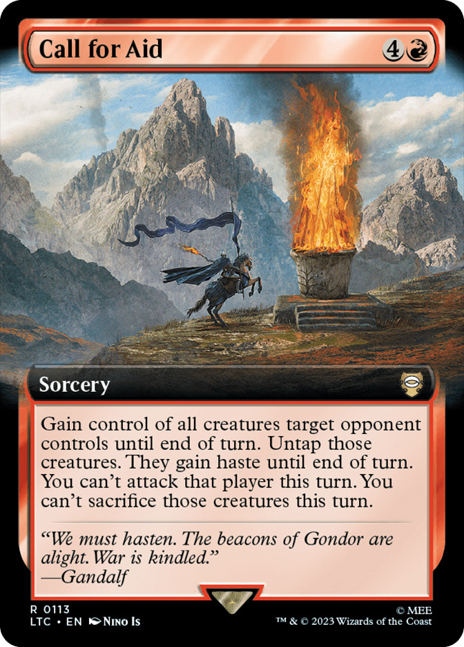 Call for Aid | The Lord of the Rings Commander | Star City Games