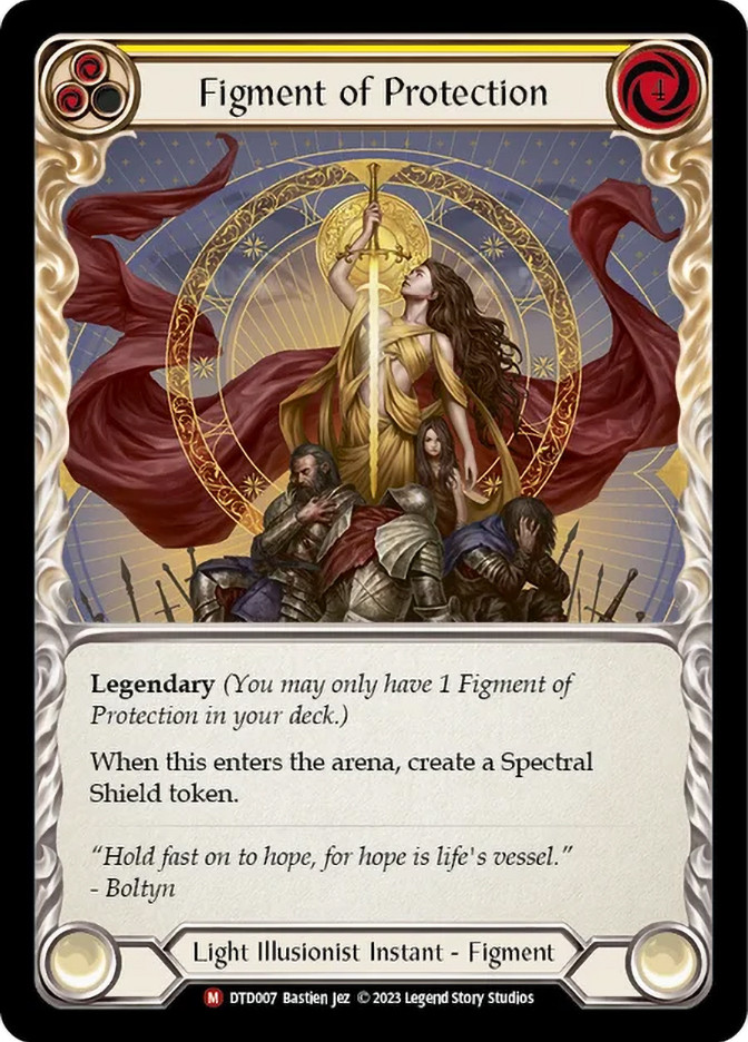 Figment of Protection // Aegis, Archangel of Protection | Dusk 