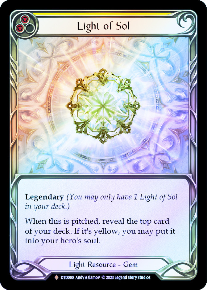 Light of Sol | Dusk till Dawn | Star City Games