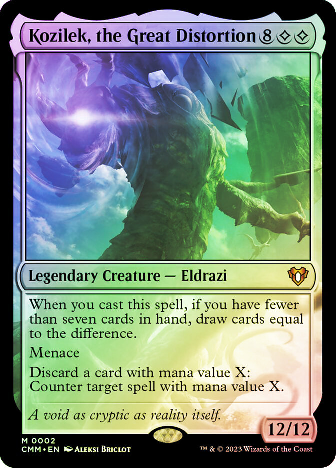 Kozilek, the Great Distortion | Commander Masters | Star City Games