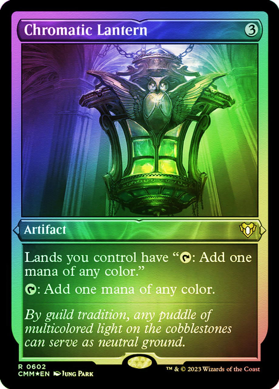 アーティストプルーフ 彩色の灯籠/Chromatic Lantern MTG Chromatic Lantern (Promo Pack) (Guilds of Ravnica) | Promo