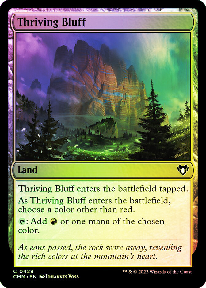 Thriving Bluff | Commander Masters | Star City Games