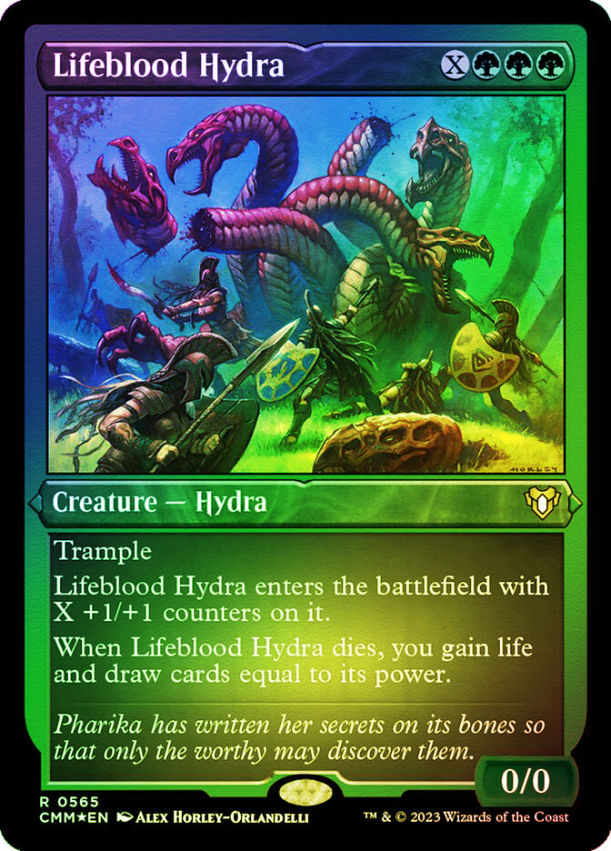hide Einherjer / Lifeblood＋3枚 Lifeblood Hydra | Commander Masters | Star City Games