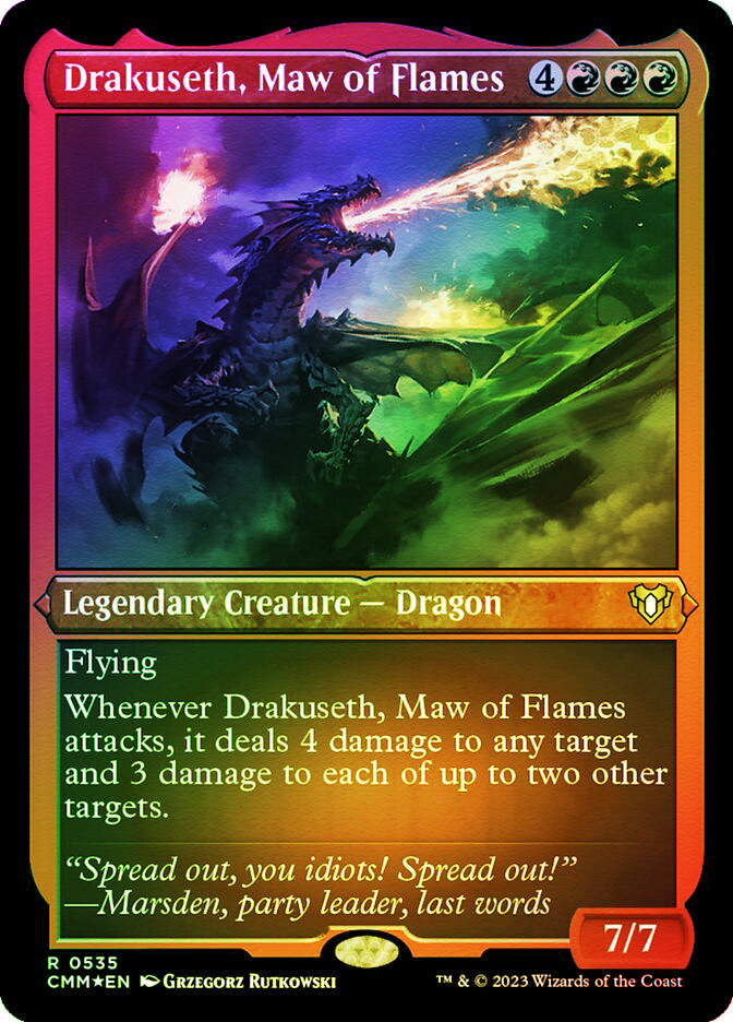 Drakuseth, Maw of Flames | Commander Masters | Star City Games