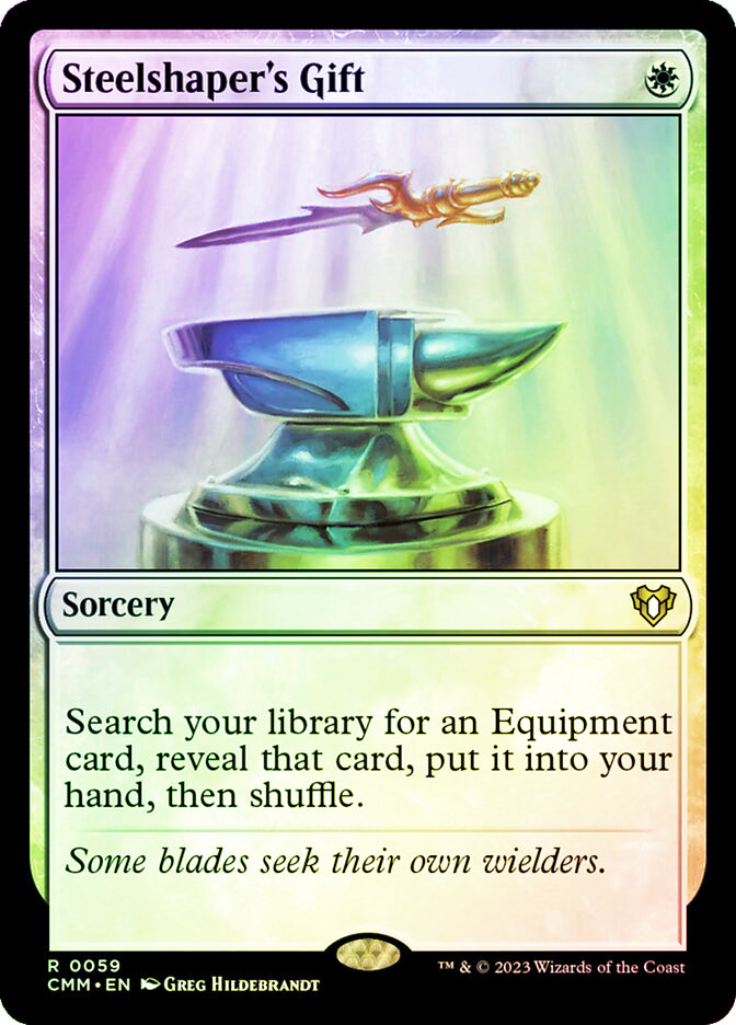 Steelshaper's Gift | Commander Masters | Star City Games