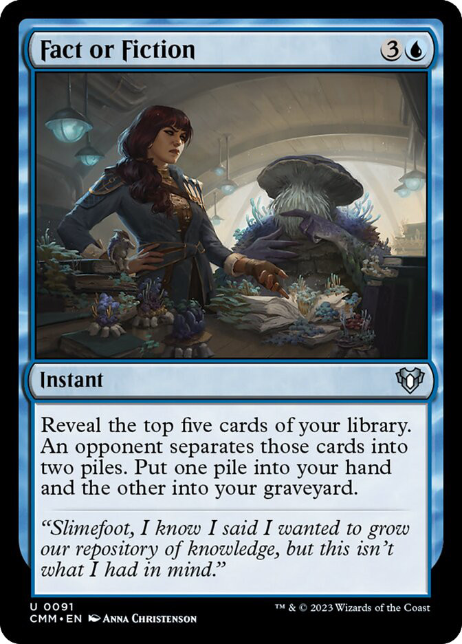 マジック：ザ・ギャザリング MTG Fact or Fiction Foil Fact or Fiction | Commander Masters | Star City Games
