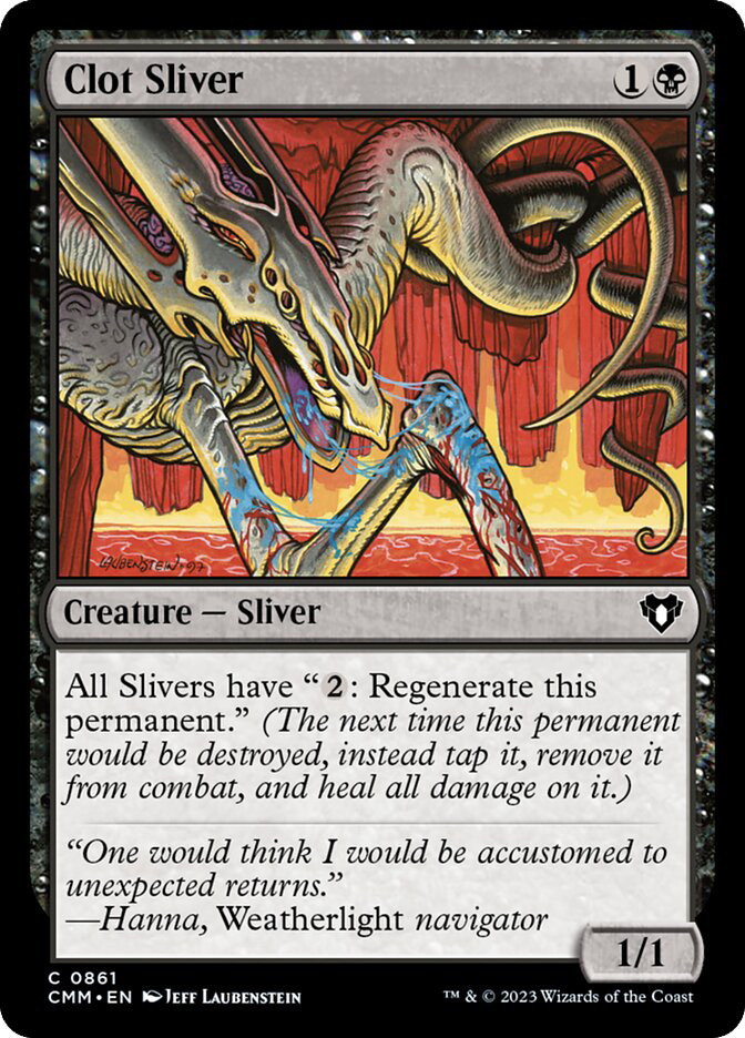 Clot Sliver | Commander Masters | Star City Games