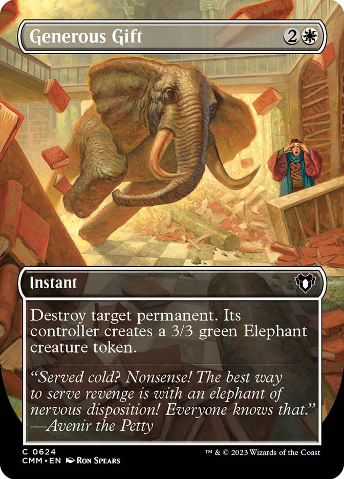 mtg cards like generous gift is STROKE OF MIDNIGHT better than GENEROUS GIFT? (Wilds of Eldraine  spoilers)