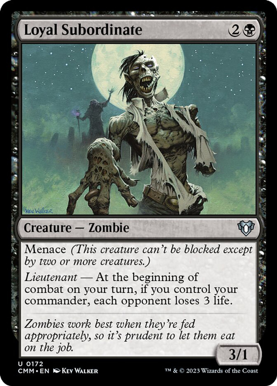 Loyal Subordinate | Commander Masters | Star City Games