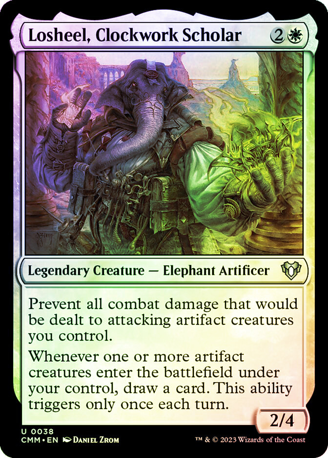 Losheel, Clockwork Scholar | Commander Masters | Star City Games