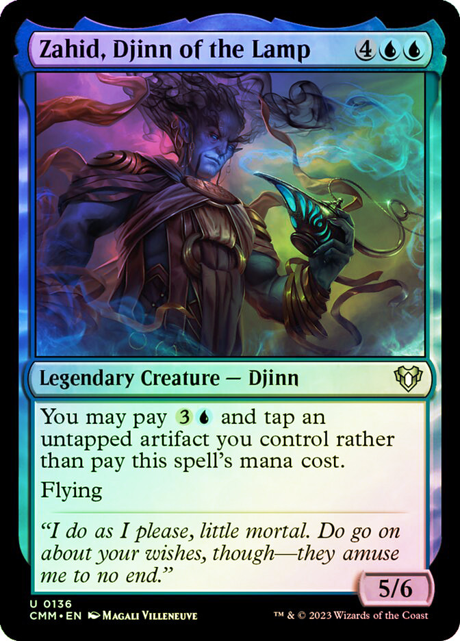 Zahid, Djinn of the Lamp | Commander Masters | Star City Games
