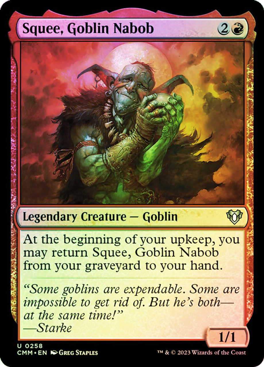 Squee, Goblin Nabob | Commander Masters | Star City Games