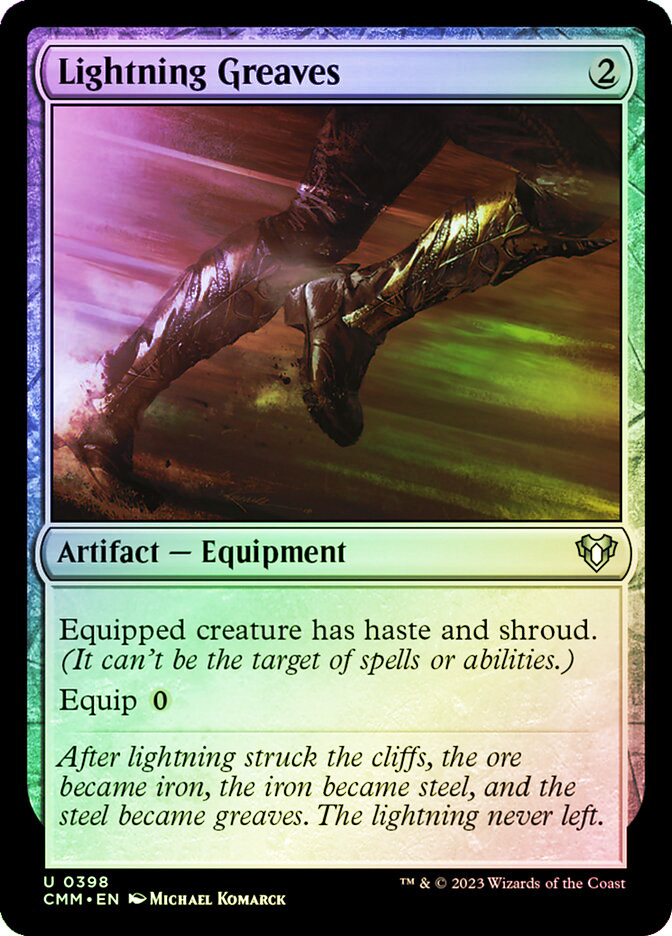 Lightning Greaves | Commander Masters | Star City Games