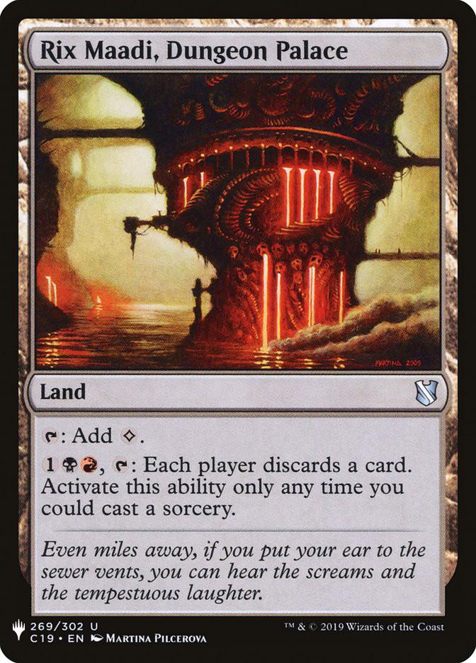 mtg rix card list Maadi, Dungeon Palace Mint / near mint condition trading card Rivals of Ixalan RIX |