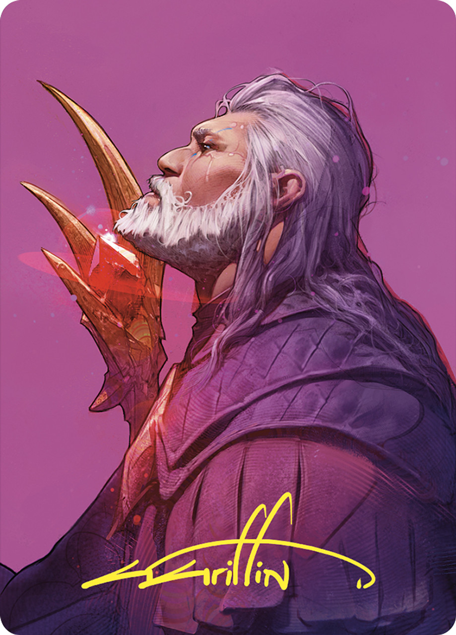 Urza, Lord High Artificer Art Card} (Signed) | Art Series