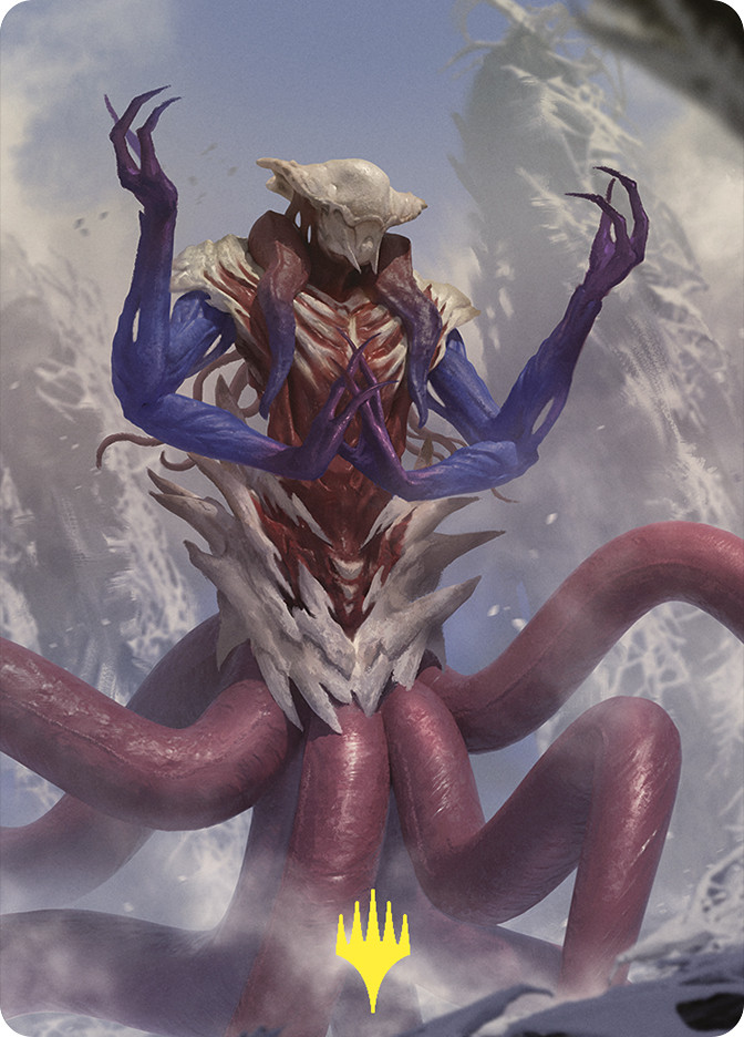 Zhulodok, Void Gorger Art Card} (Stamped) | Art Series: Commander