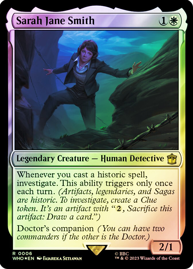 mtg doctor who card list price Commander Deck All 4 Decks If you do Sarah Jane Smith | Doctor