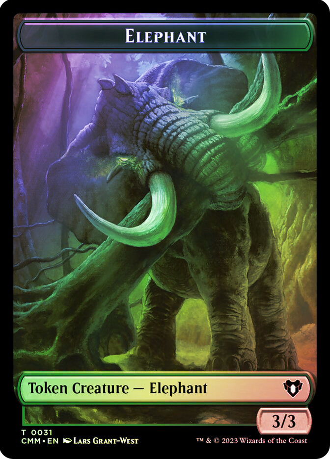 Elephant Token} // {Spirit Token} | Commander Masters | Star City
