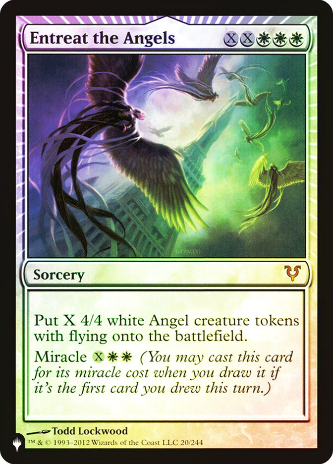 Entreat the Angels (Avacyn Restored) | Mystery Booster / The List
