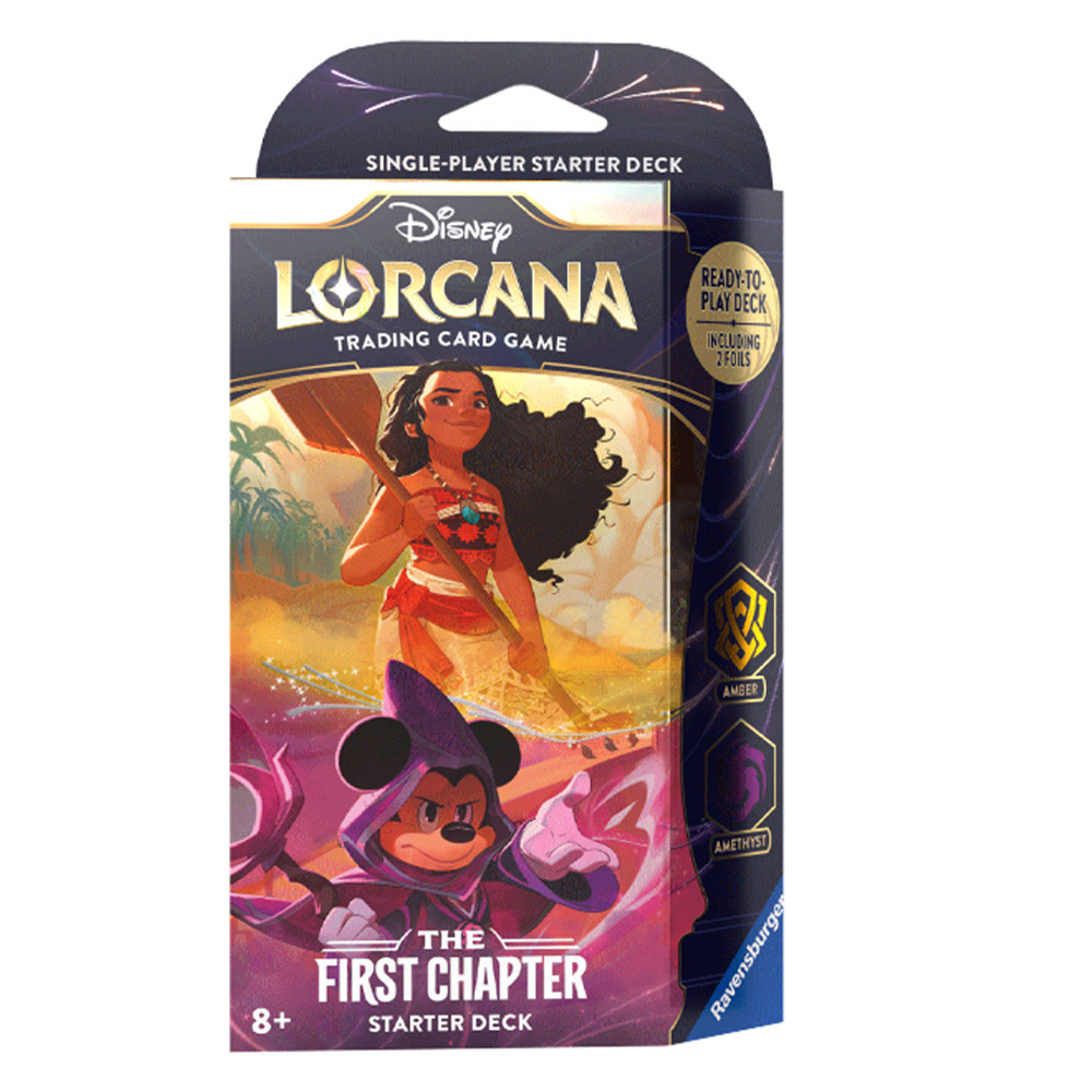 Lorcana: The First Chapter Starter Deck - Amber & Amethyst | Star City Games