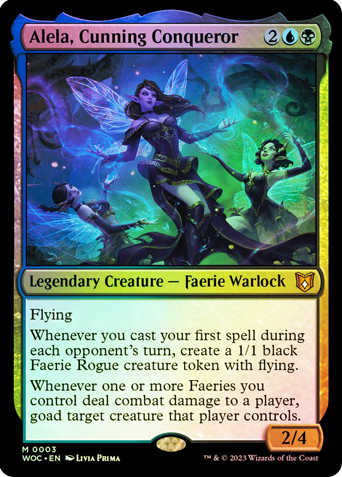 alela mtg commander deck Card of the Day - Alela, Artful Provocateur (Foil Power/Toughness2/3 Artist Alela, Cunning Conqueror | Wilds