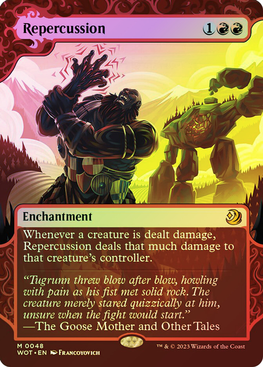 MTG ウルザズデスティニー 反動/Repercussion 反動