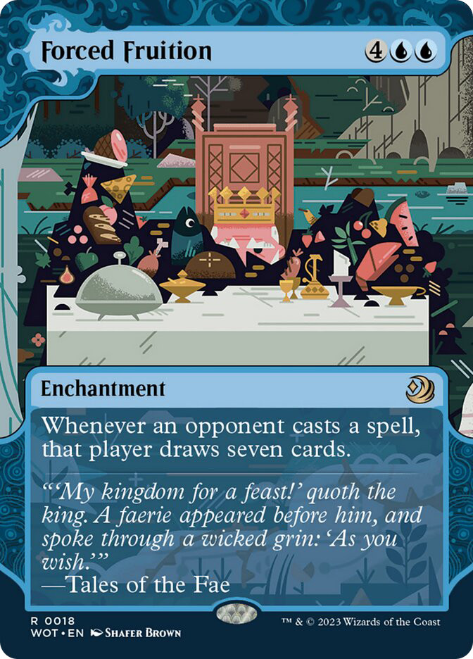 forced card draw mtg Channeled Force [Ikoria: Lair of Behemoths] – TokenMTG Mint / near mint condition trading card Cards that let opponents draw
