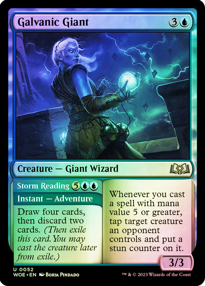 Galvanic Giant // Storm Reading | Wilds of Eldraine | Star City Games