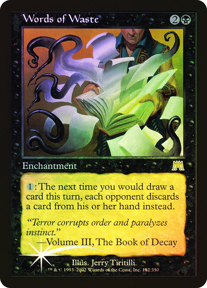 Words of Waste | Onslaught | Star City Games
