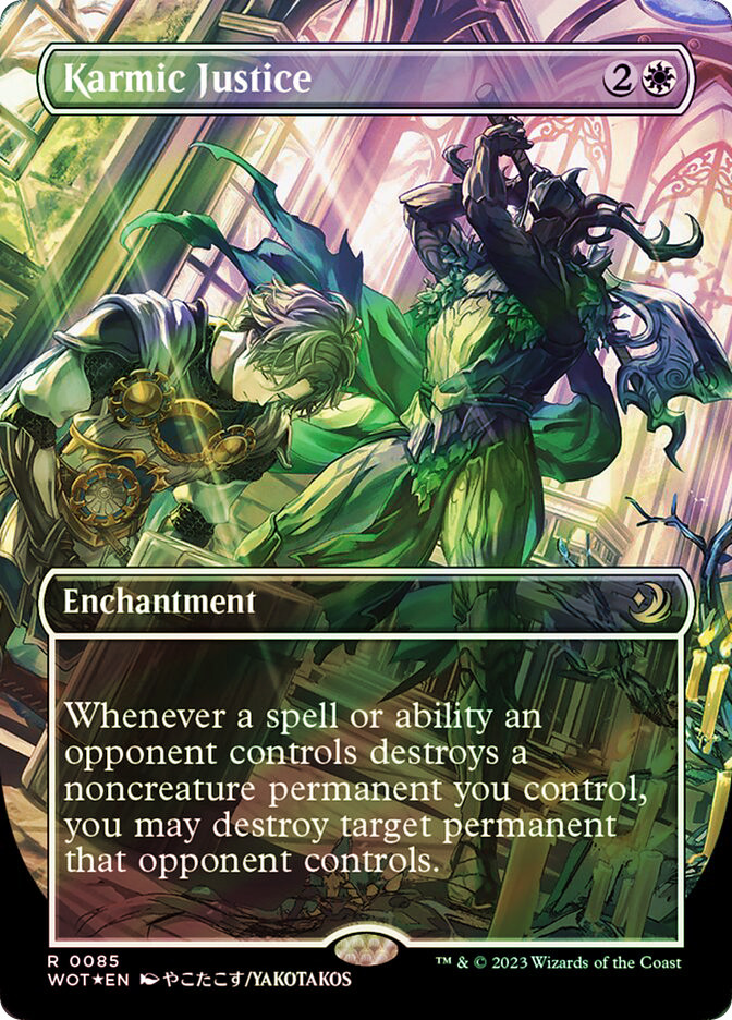Magic: The Gathering – Karmic Justice (Giustizia Karmica) – Carta Singola, Set Odyssey, Rara