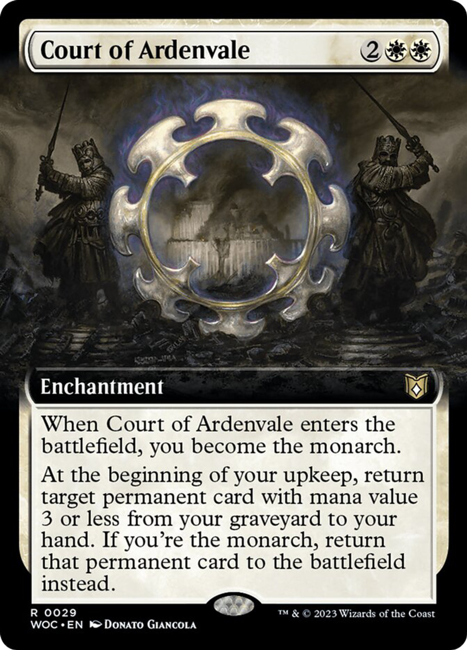 Court of Ardenvale (Extended Art) | Wilds of Eldraine Commander