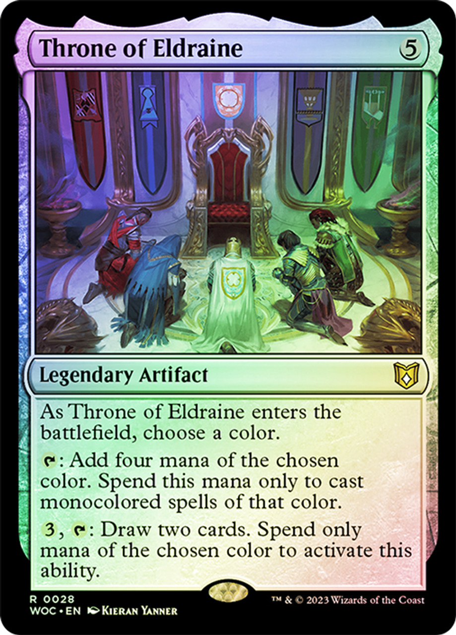エルドレインの玉座/Throne of Eldraine mtg 拡張Foil ミントモール / MINT GAMES MTG(東日本橋) / 【WOC】【JPN