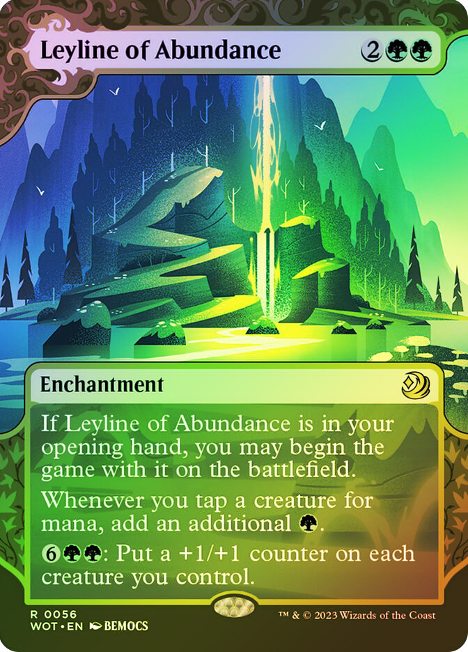leyline mtg cards of Abundance (Foil) Noah Bradley If Leyline of the Void is in your opening hand Leyline of Lifeforce (Guildpact)