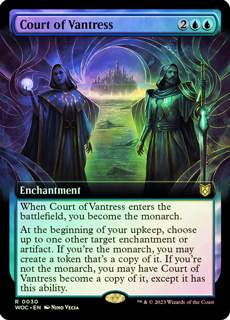 Court of Vantress (Extended Art) | Wilds of Eldraine Commander