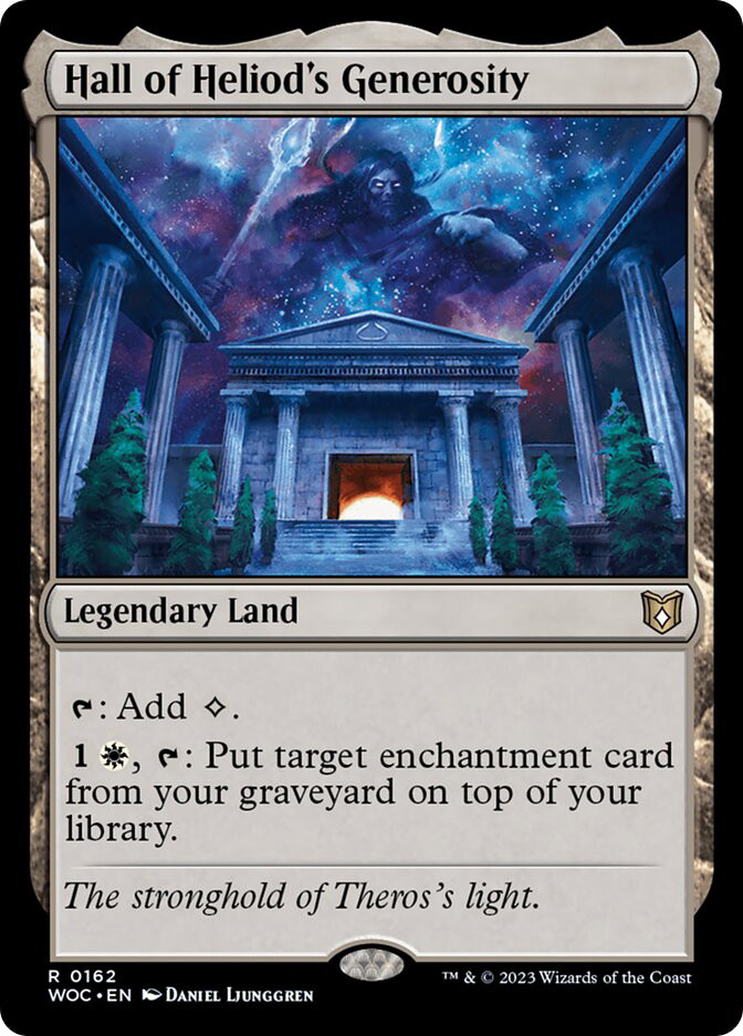 Hall of Heliod's Generosity | Wilds of Eldraine Commander | Star