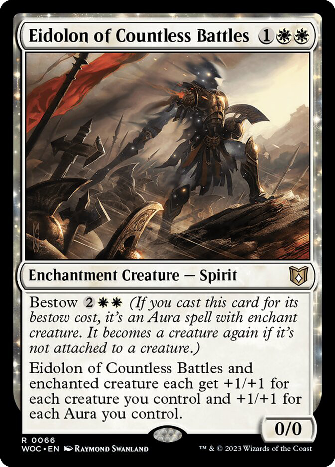 Eidolon of Countless Battles | Wilds of Eldraine Commander | Star
