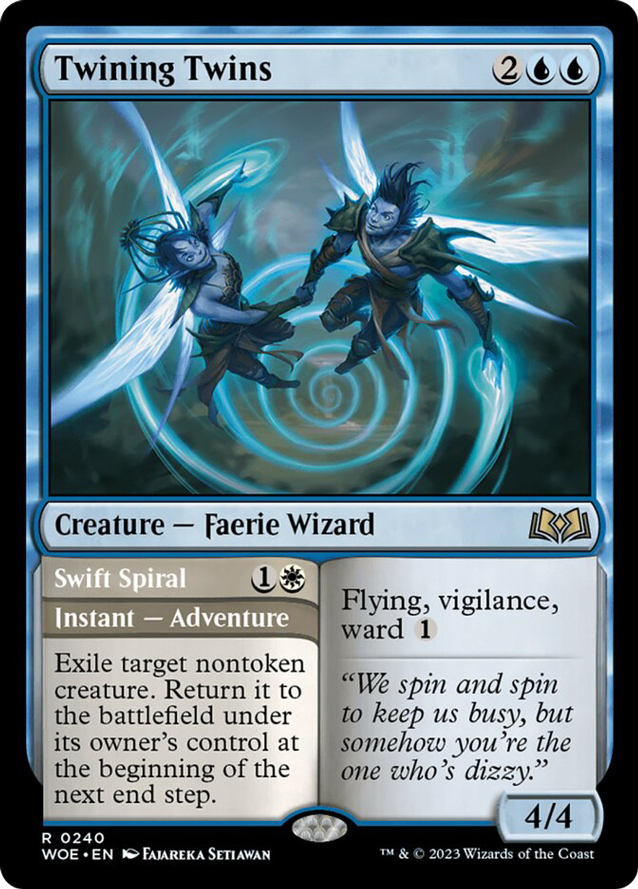 Twining Twins // Swift Spiral | Wilds of Eldraine | Star