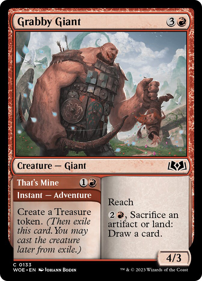 Grabby Giant // That's Mine | Wilds of Eldraine | Star City Games