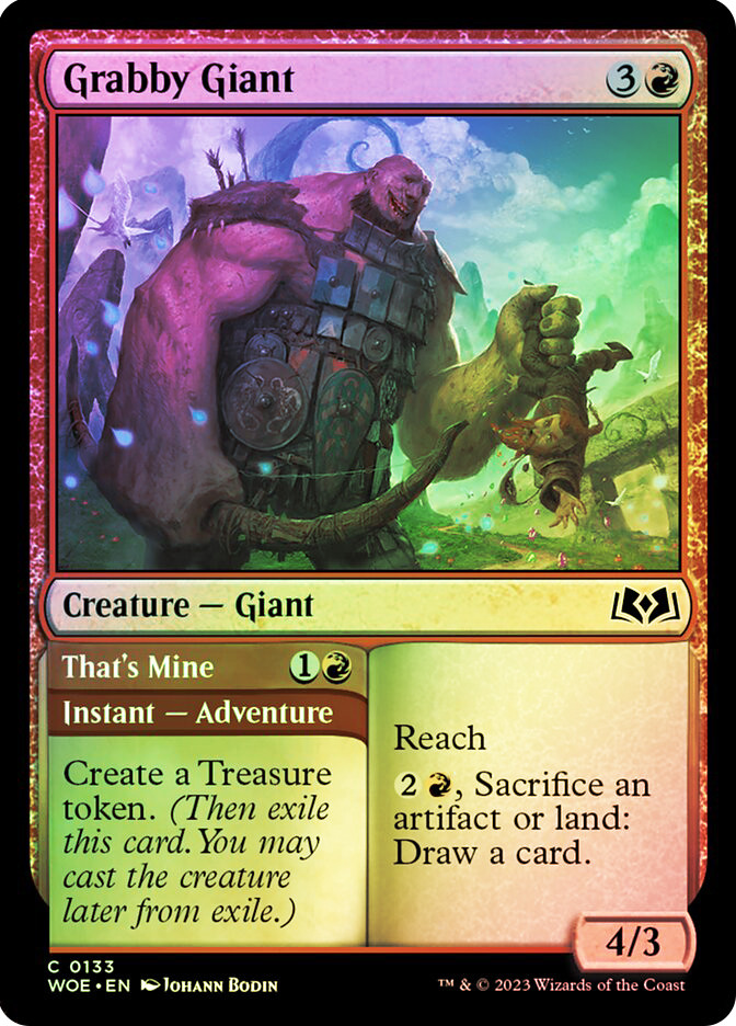 Grabby Giant // That's Mine | Wilds of Eldraine | Star City Games