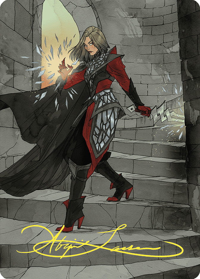 Rowan, Scion of War Art Card} (#59) (Signed) | Art Series: Wilds