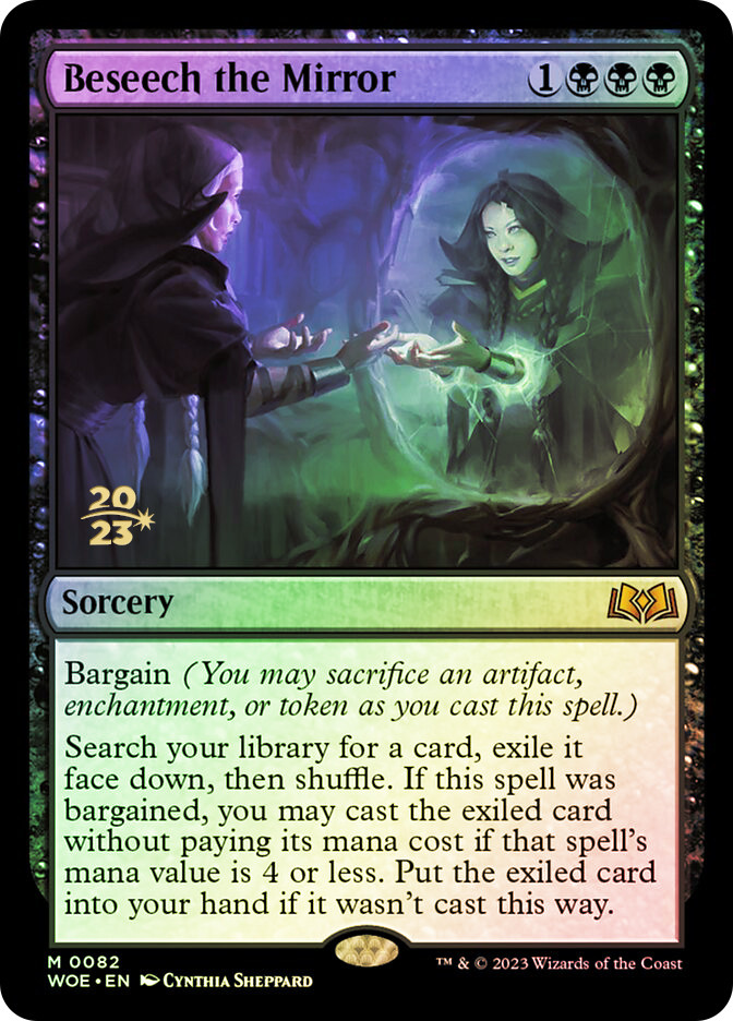Beseech the Mirror (Prerelease) (Wilds of Eldraine) | Promo | Star