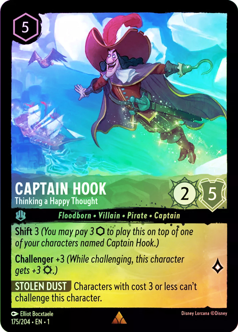 Captain Hook - Thinking a Happy Thought, The First Chapter (Cold Foil)