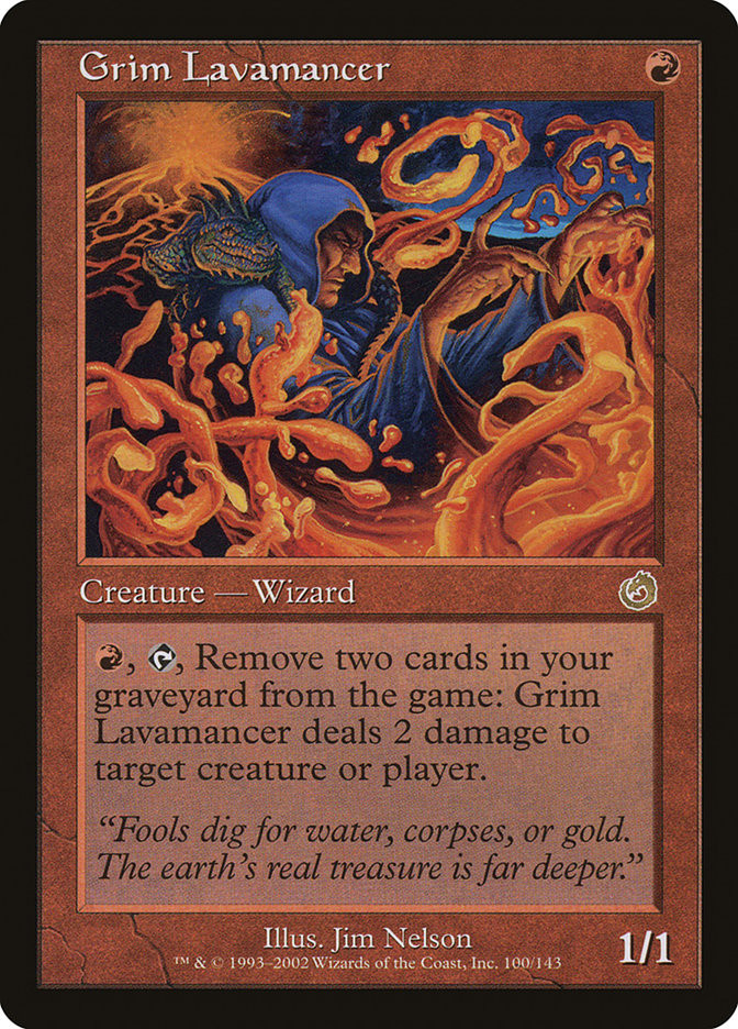 MTG 渋面の溶岩使い/Grim Lavamancer TOR 英3 Grim Lavamancer | Torment | Star City Games