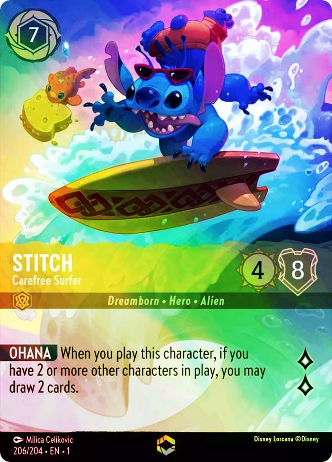 Stitch - Carefree Surfer | The First Chapter | Star City Games
