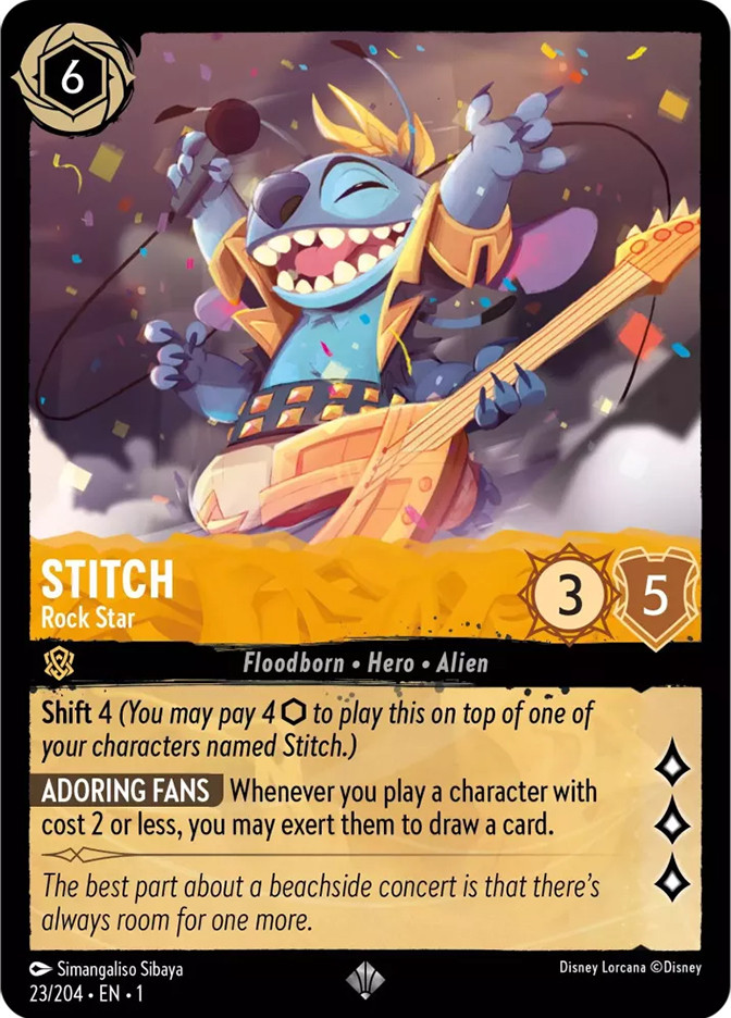 Stitch - Rock Star | The First Chapter | Star City Games