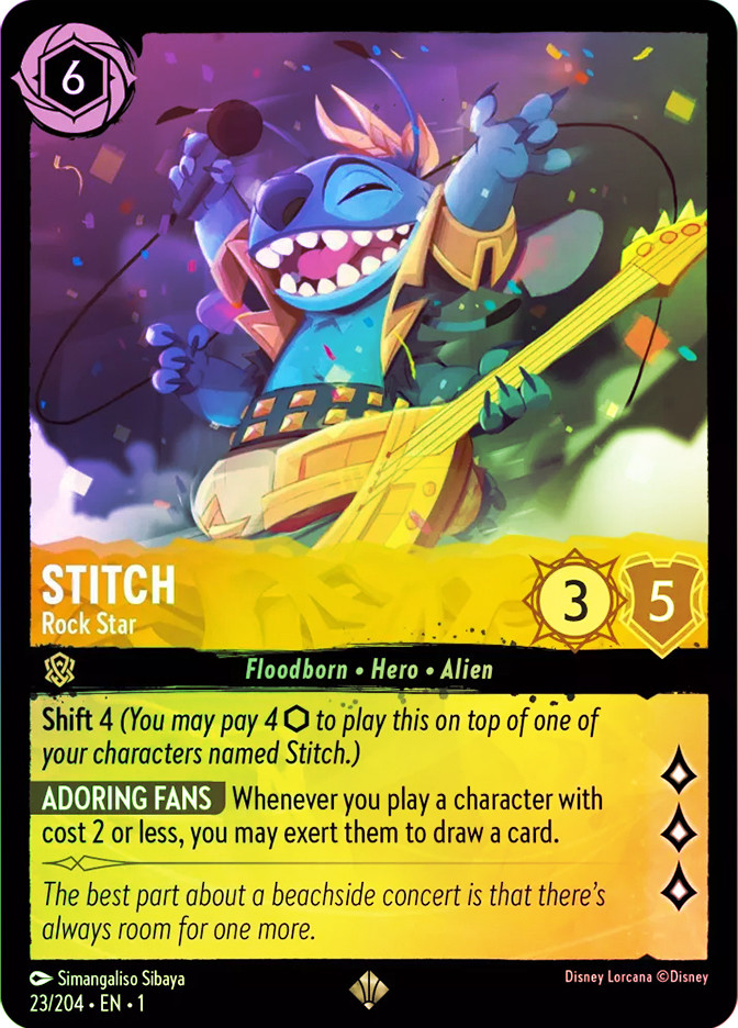 Stitch - Rock Star | The First Chapter | Star City Games