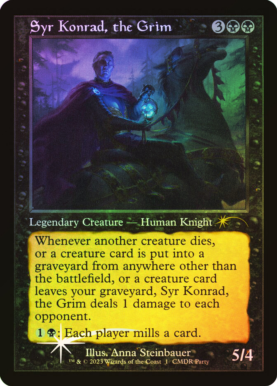 Syr Konrad, the Grim · Secret Lair Drop (SLD) #1297 · Scryfall Magic The  Gathering Search